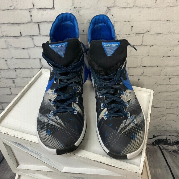 Nike Mens Basketball Shoes Size 12 Hyper Dunk 2015 Style 749567 140 Athletic Rck - Picture 3 of 12
